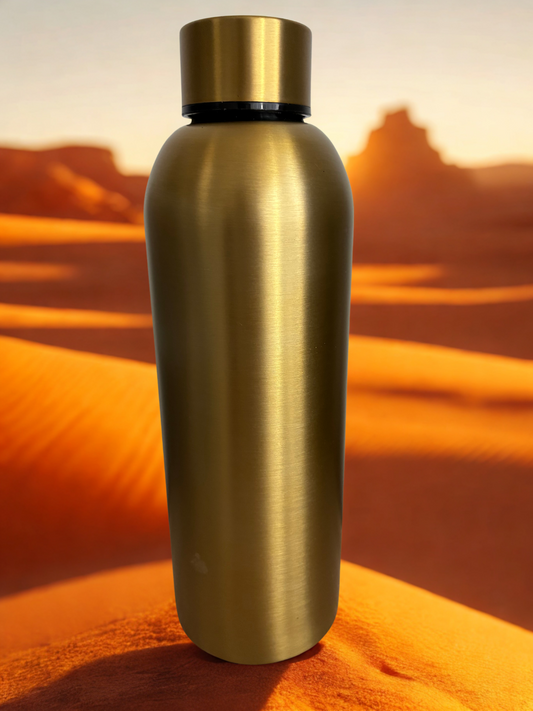 Bouteille Thermos doré (500ml)